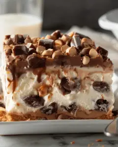 Buster Bar Ice Cream Cake