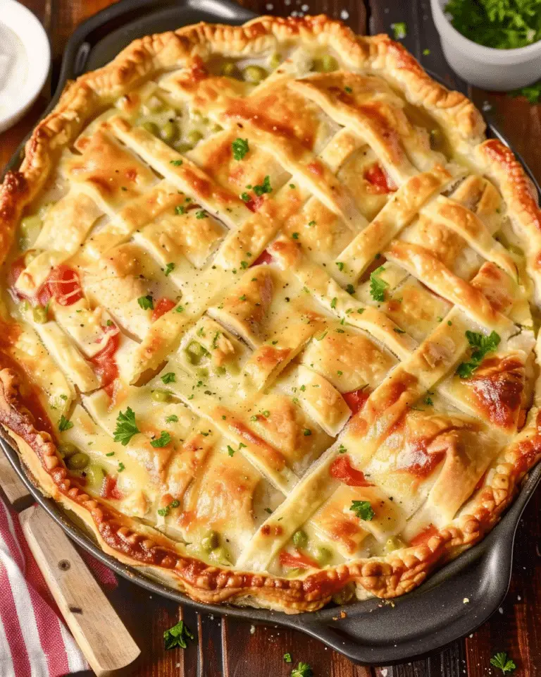 Chicken Pot Pie Casserole