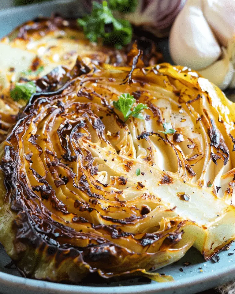 Easy Roasted Cabbage Steaks