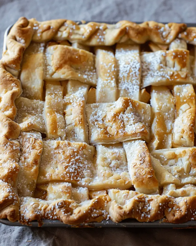 Apple Slab Pie
