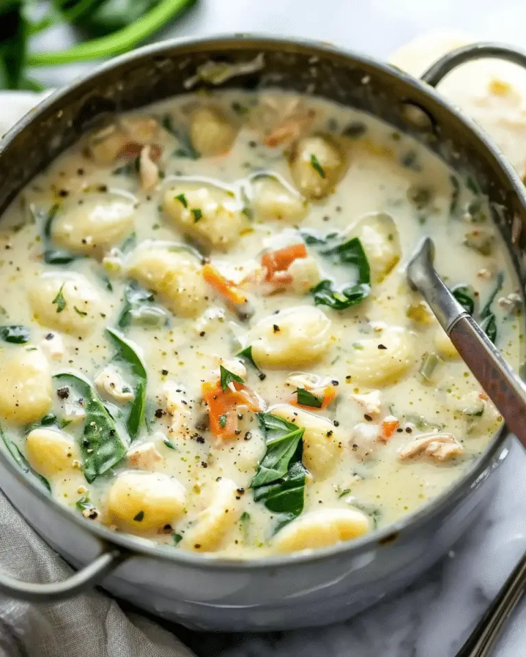 Creamy Gnocchi Soup