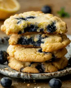 Lemon Blueberry Cookies