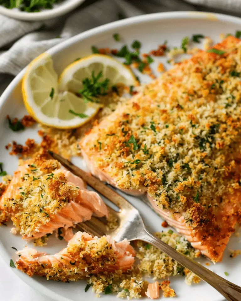 Panko-Crusted Salmon
