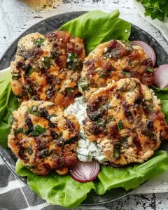 Greek Chicken Burgers