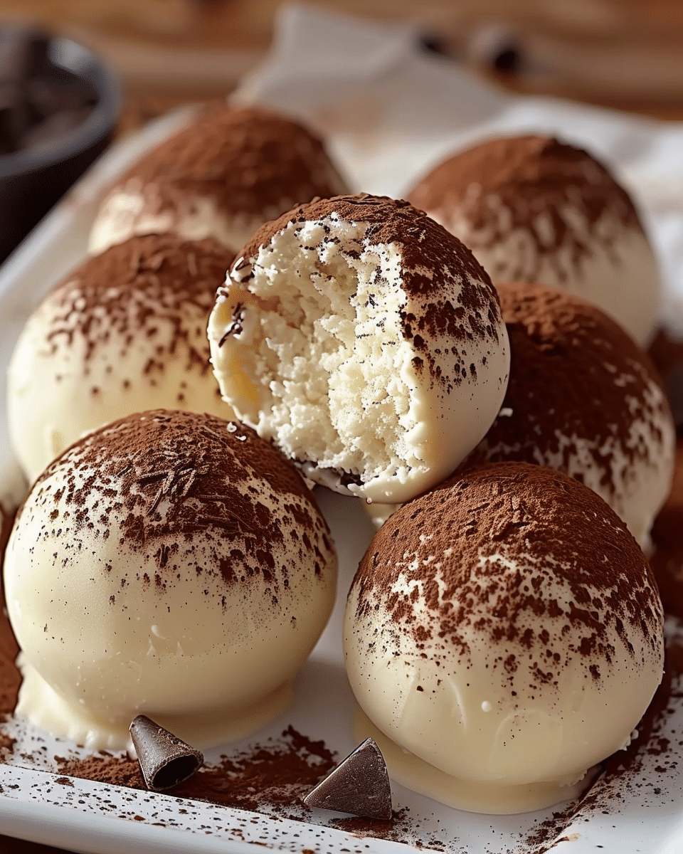 Tiramisu Truffles