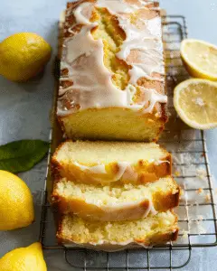Healthy Greek Yogurt Lemon Loaf Cake