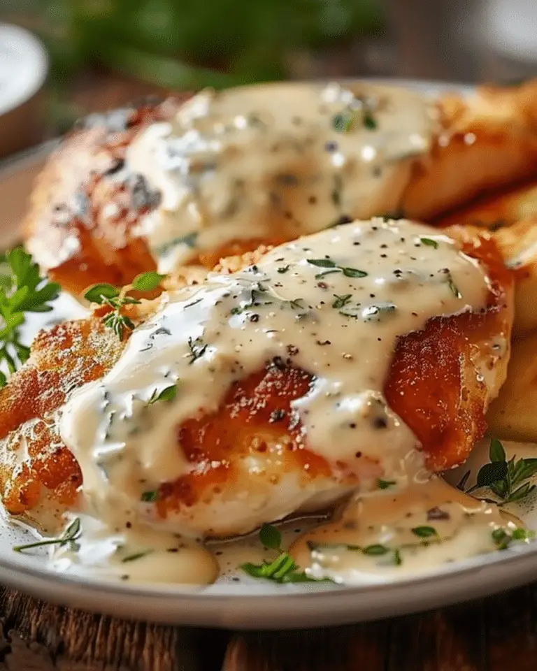 Chicken with Boursin Sauce