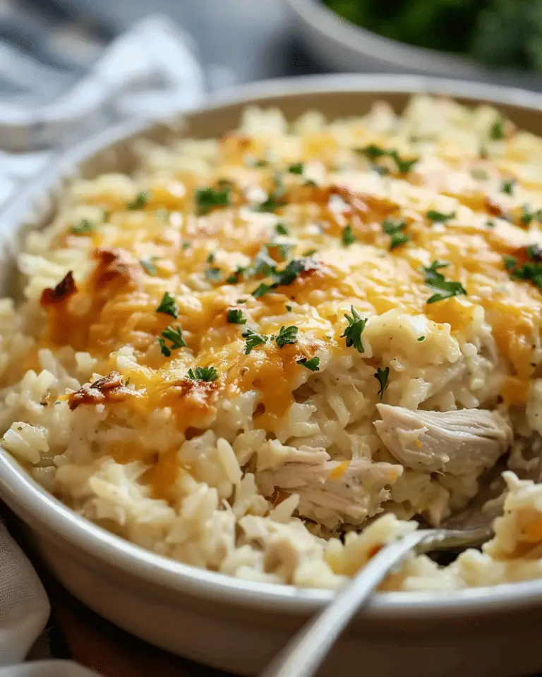 Creamy Chicken & Rice Casserole
