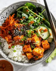 Gochujang Korean Tofu: A Flavorful Vegan Delight