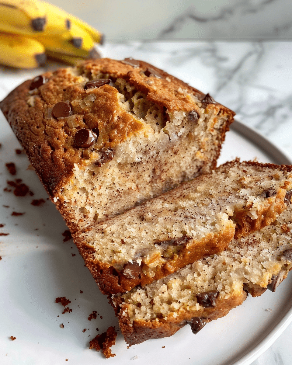Cottage Cheese Banana Bread