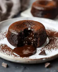 Easy Chocolate Lava Cake