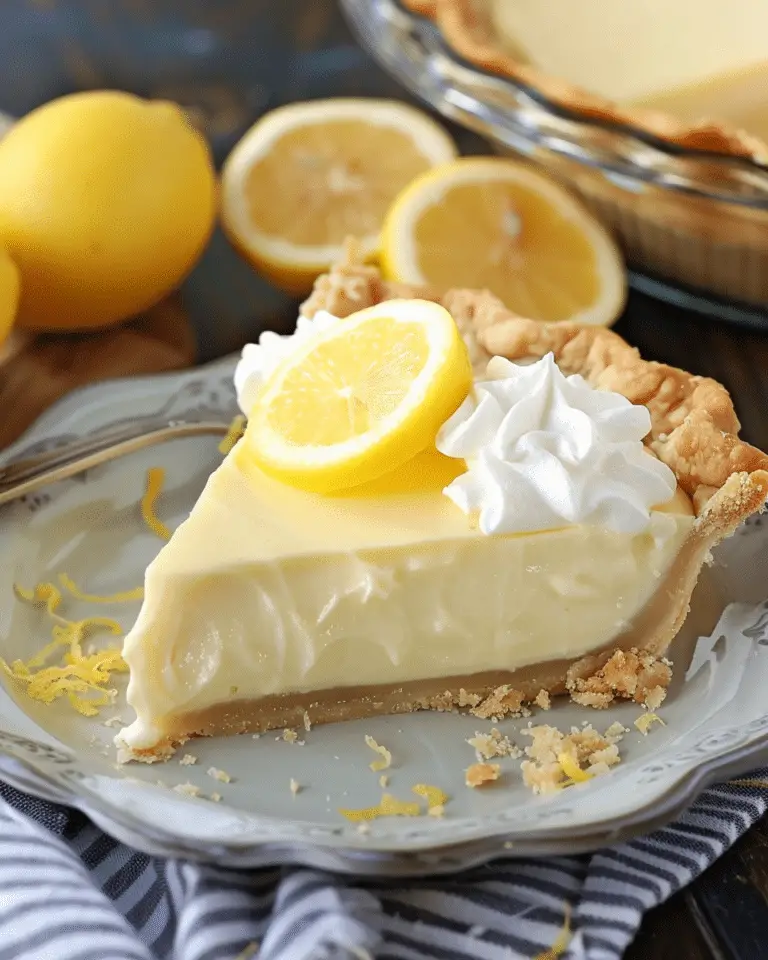 Easy Lemon Cream Pie