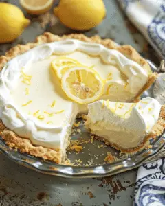 Easy Lemon Cream Pie