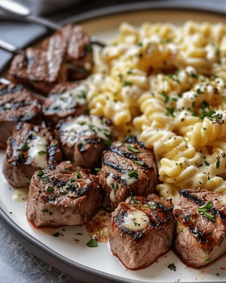 Garlic Butter Steak Bites & Cheesy Alfredo Twists!