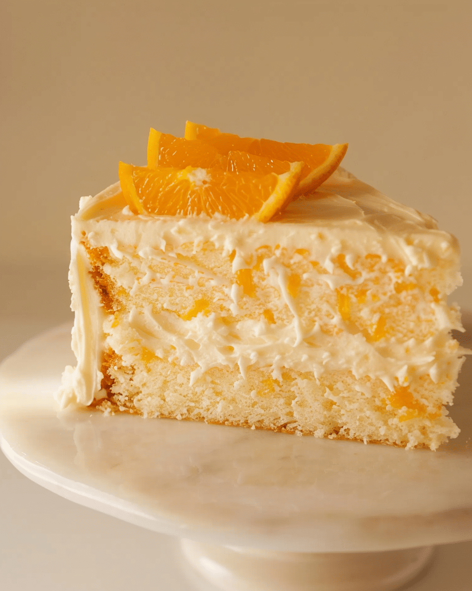 Mandarin Orange Cake