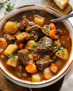 Old-Fashioned Beef Stew