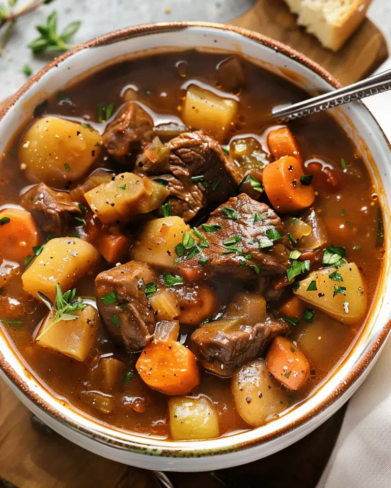 Old-Fashioned Beef Stew