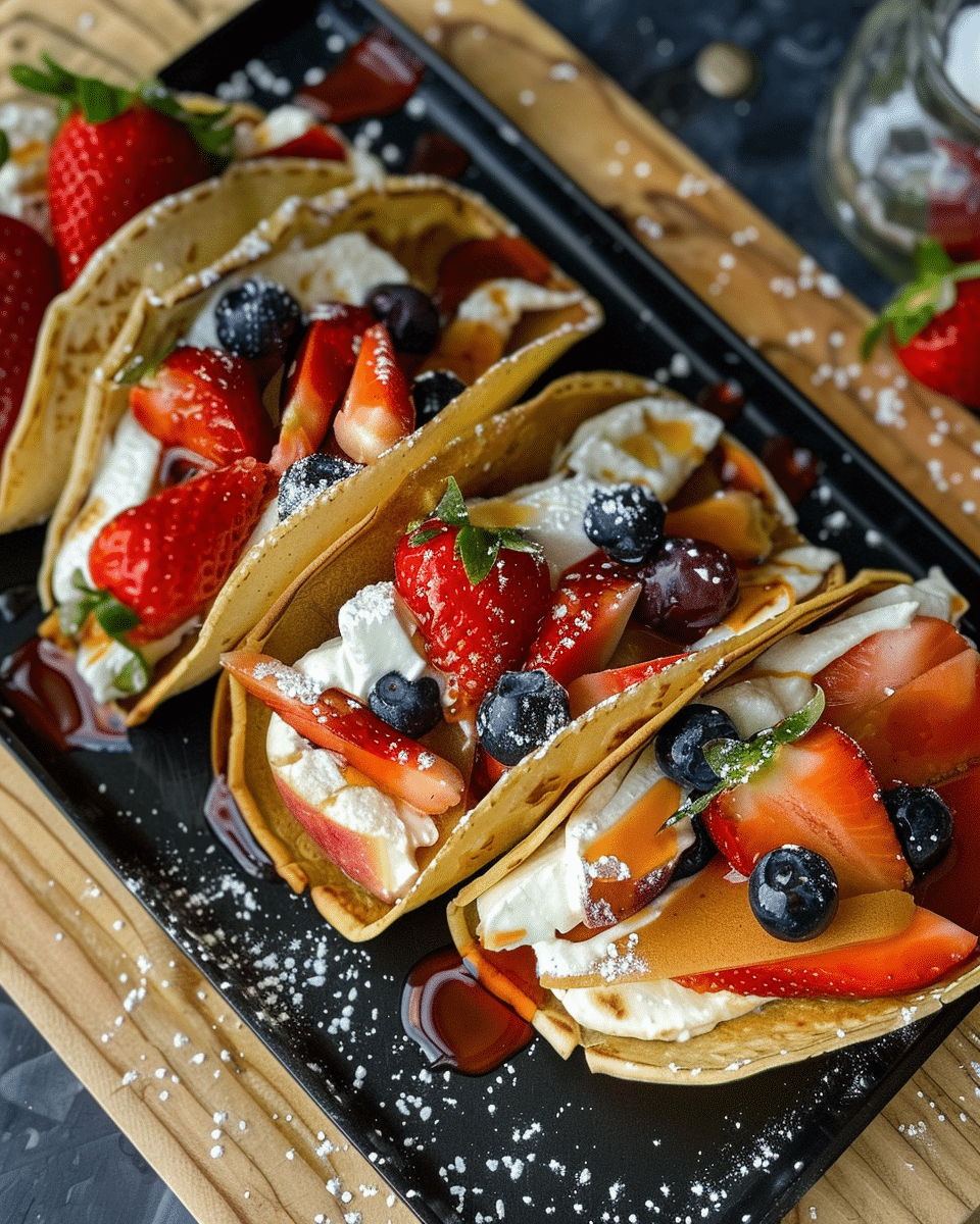 Pancake Tacos for a Sweet Twist