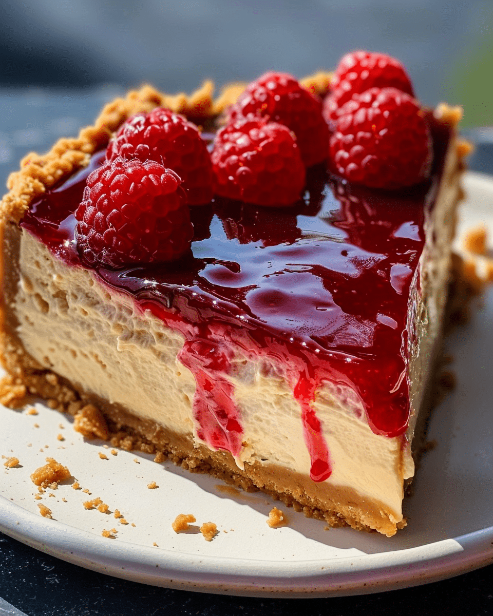 Peanut Butter & Jelly Cheesecake