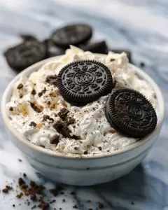 Protein Oreo Fluff Dessert