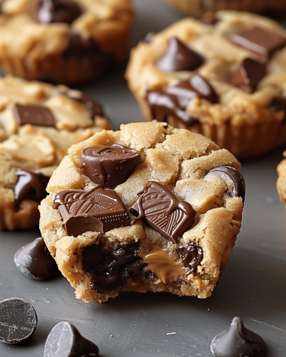 Reese's Peanut Butter Chocolate Chip Cookie Bites