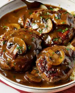 Bobby Flay Salisbury Steak