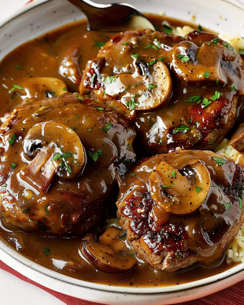 Bobby Flay Salisbury Steak