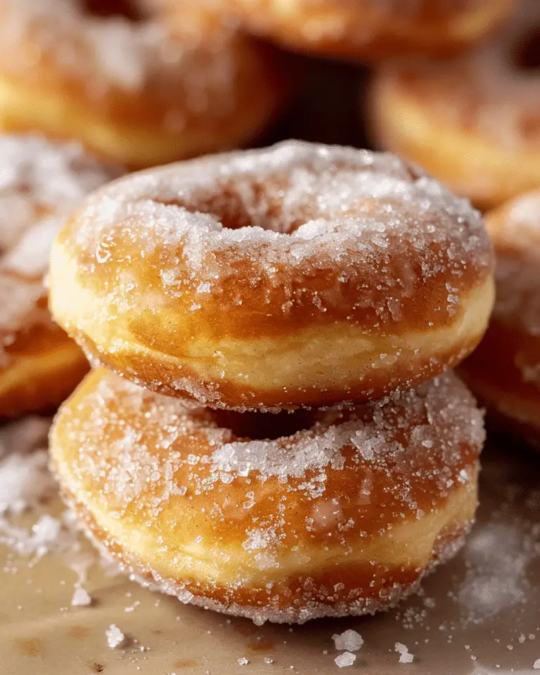 Cinnamon Sugar Brioche Donuts