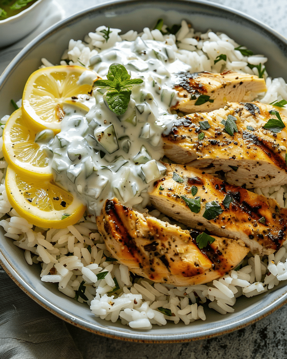 Chicken Tzatziki Bake Surprise