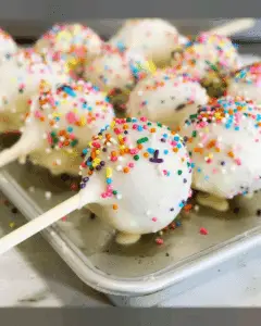 Funfetti Cake Pops for Any Occasion