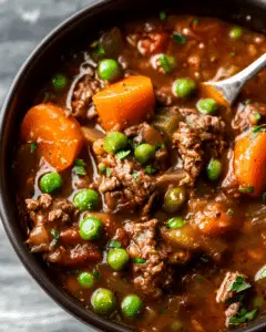 Classic Beef Stew Comfort Bowl