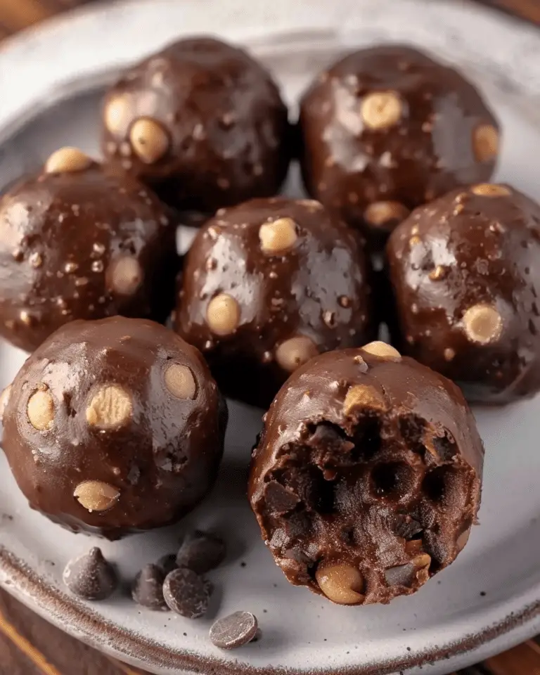 Chocolate Protein Balls