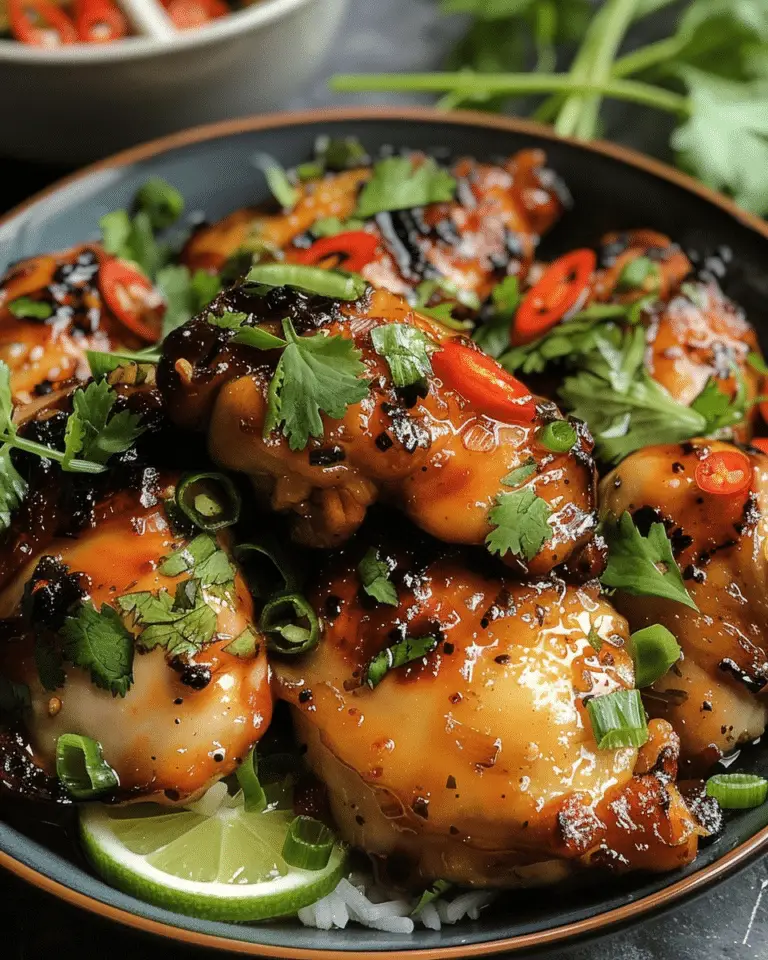 Vietnamese Lemongrass Chicken