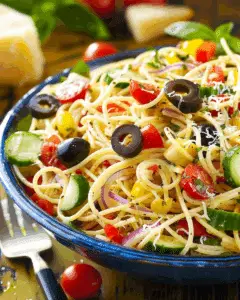 Italian Spaghetti Salad Sensation