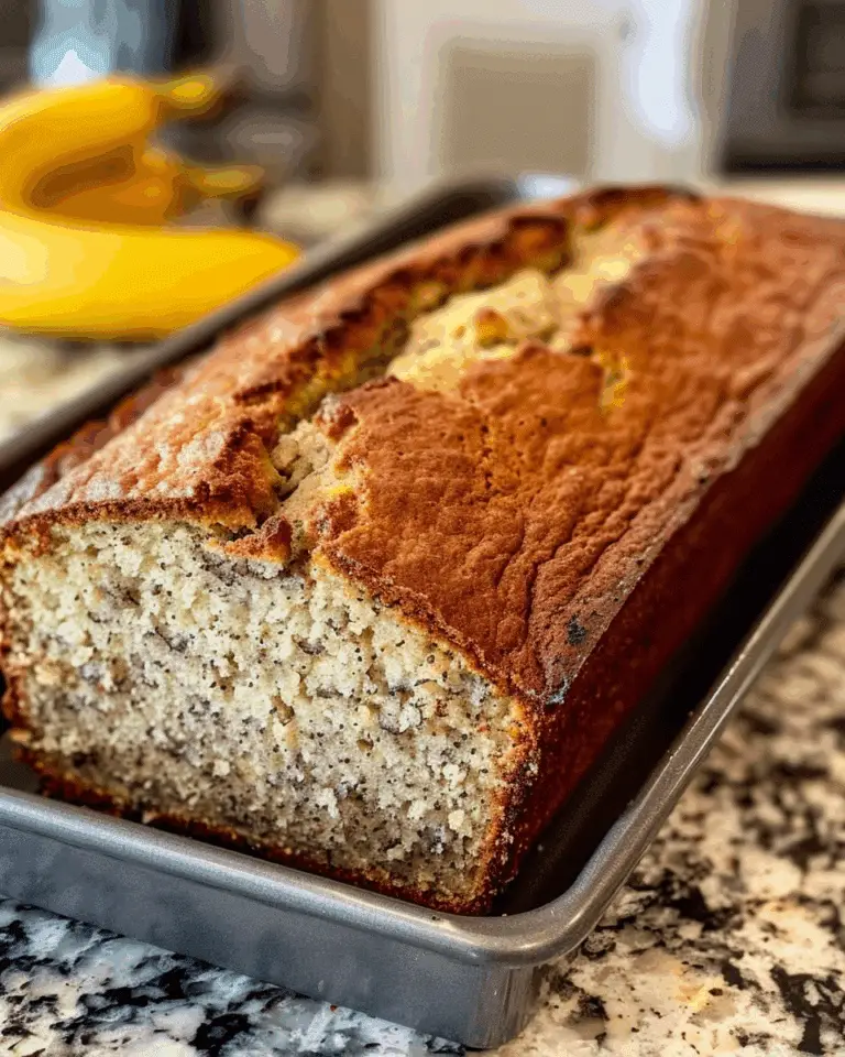 Classic Homemade Banana Bread