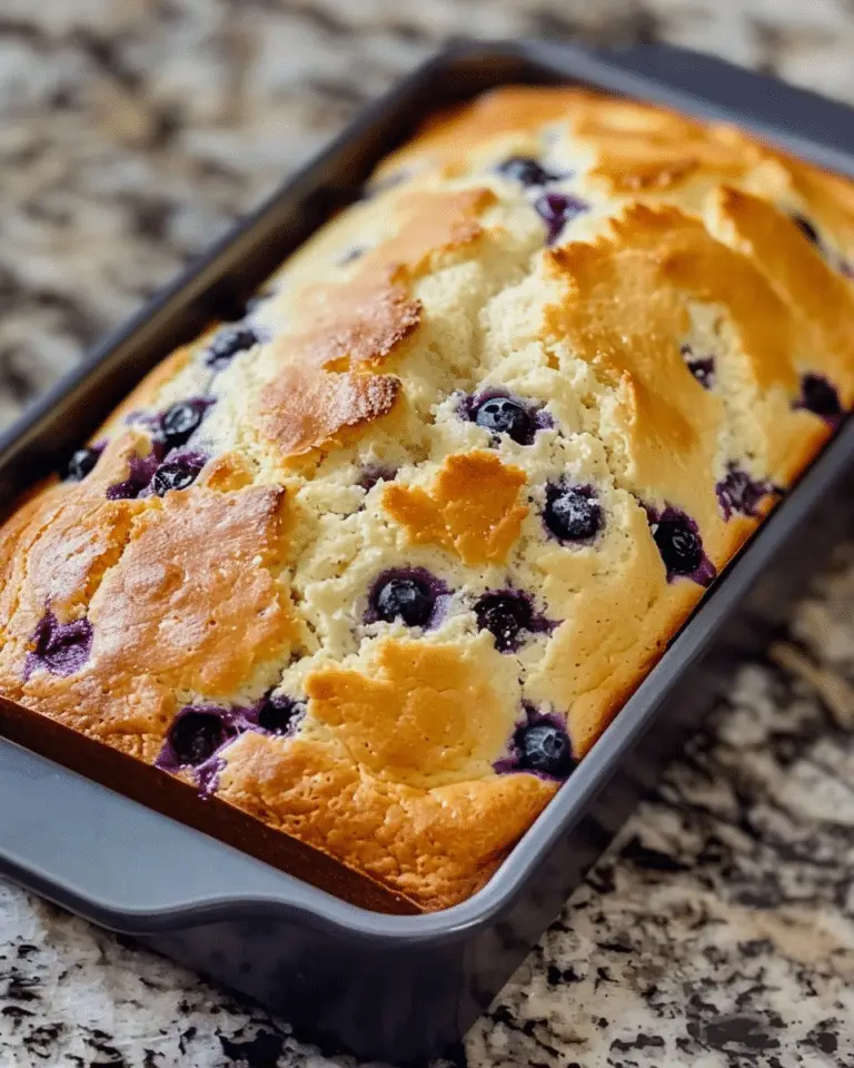 Blueberry Cream Cheese Bread