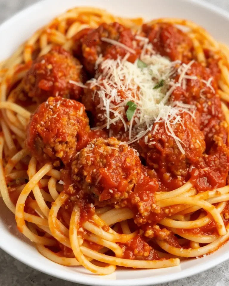 Spaghetti & Meatballs One-Pot Wonder