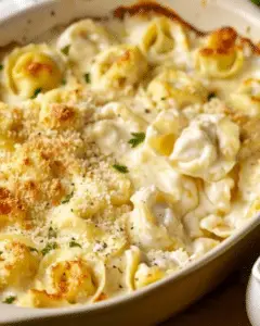 Alfredo Tortellini Bake