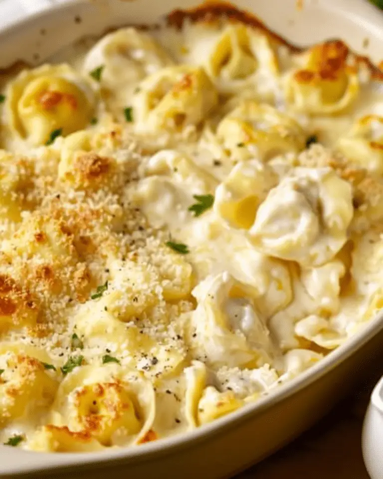 Alfredo Tortellini Bake