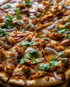BBQ Chicken Pizza Delight