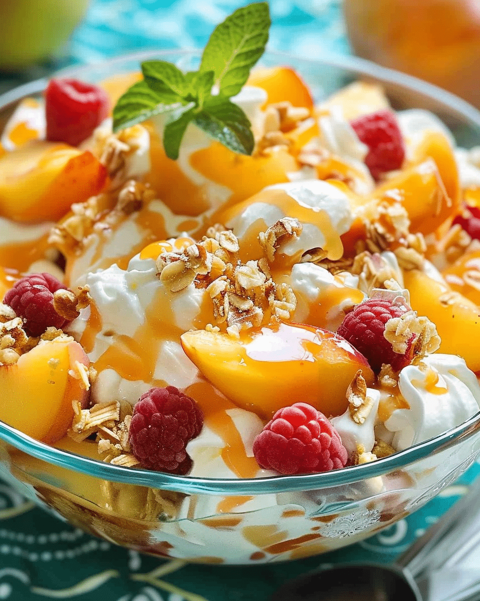 Savory Millionaire Peach Salad