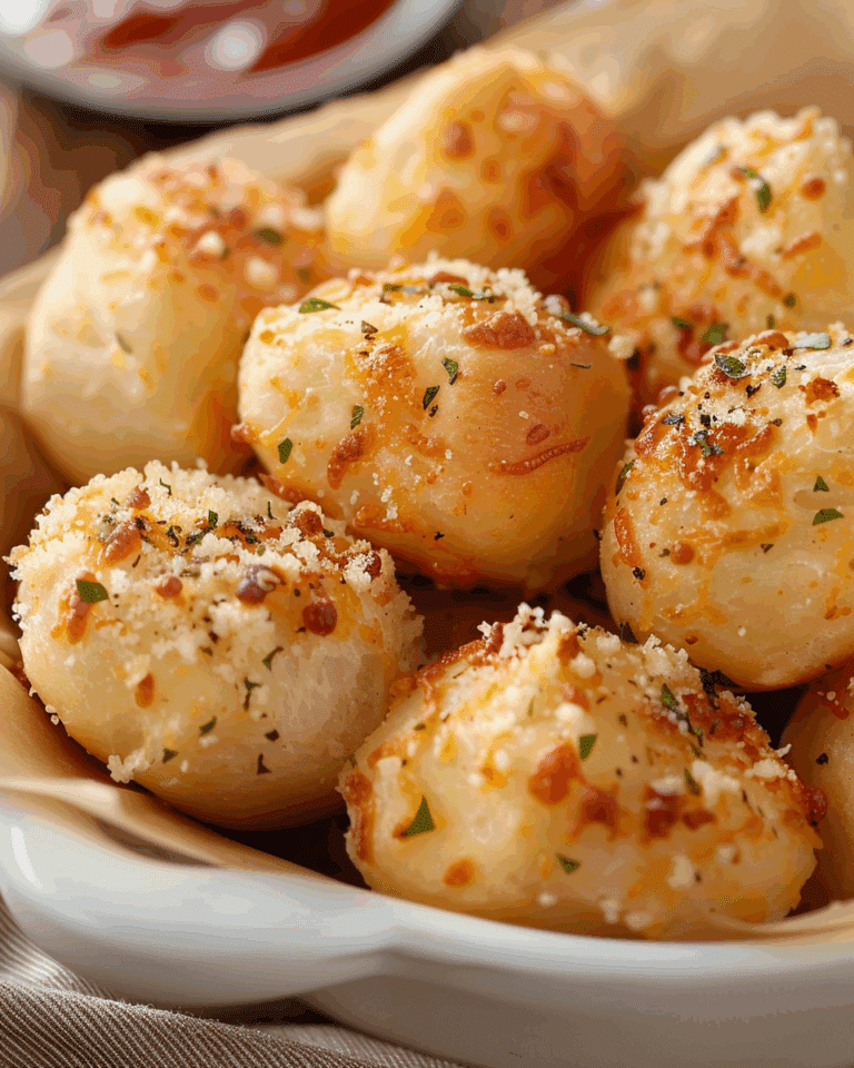 Homemade Parmesan Bread Bites