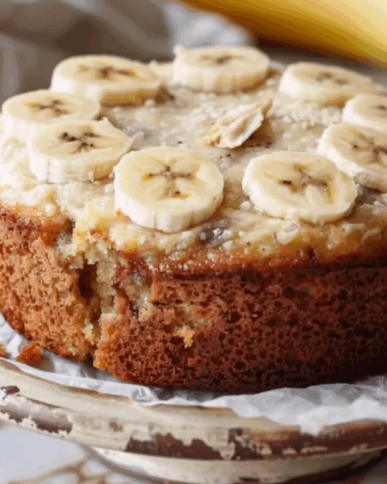 Classic Homemade Banana Cake