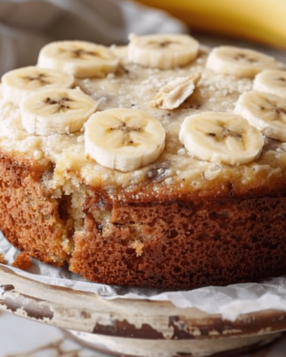 Classic Homemade Banana Cake