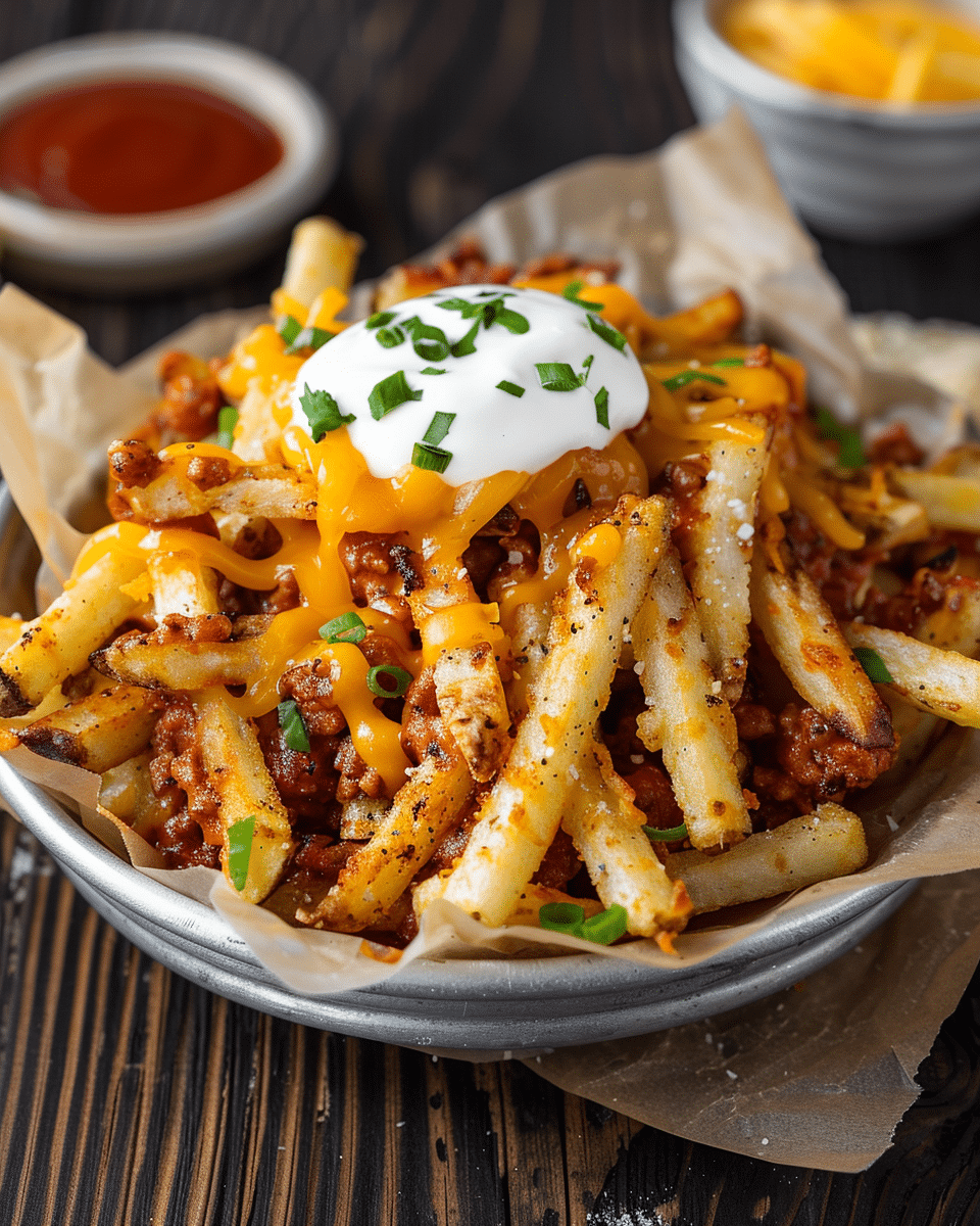 Ultimate Chili Cheese Fries