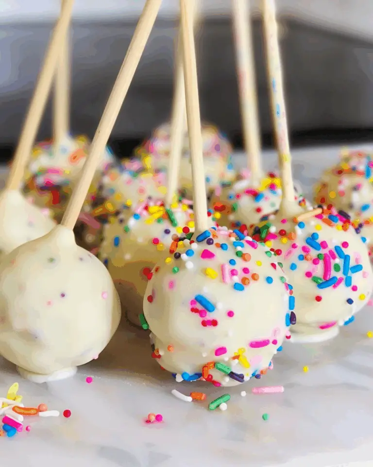 Funfetti Cake Pops for Any Occasion