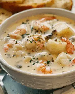 Nova Scotia Seafood Chowder
