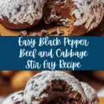 Black Pepper Beef and Cabbage Stir Fry Recipe