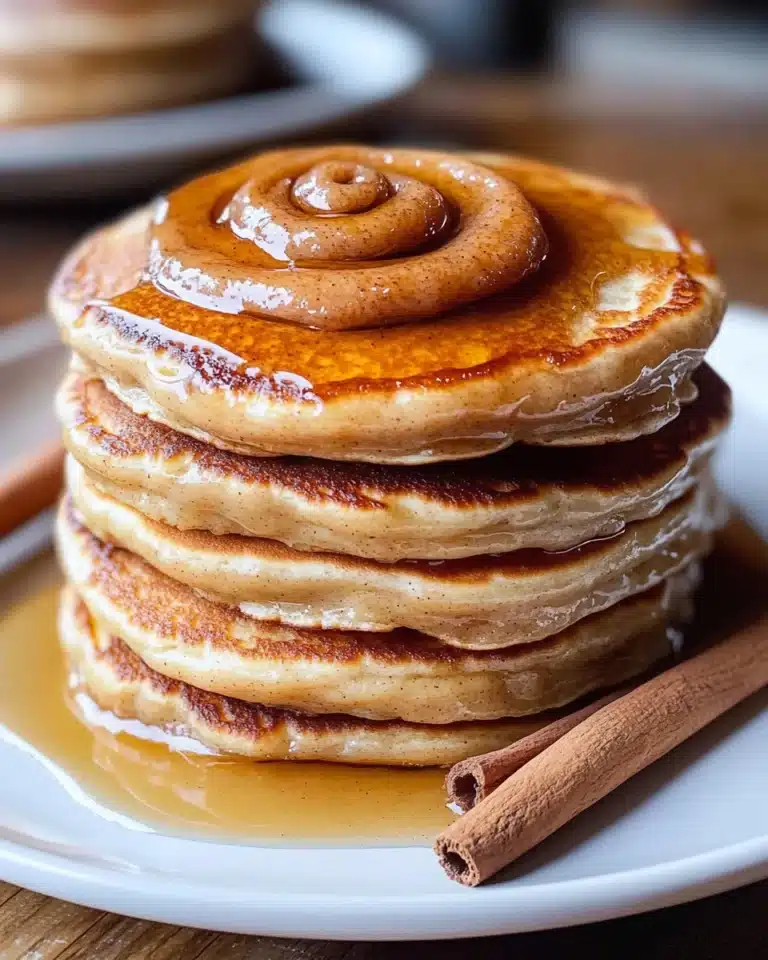 Cinnamon Roll Pancakes Recipe 7 Cinnamon Roll Pancakes {Paleo, GF} Recipe