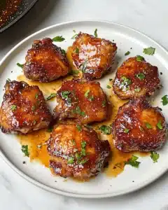 Honey Garlic Chicken Thighs Recipe